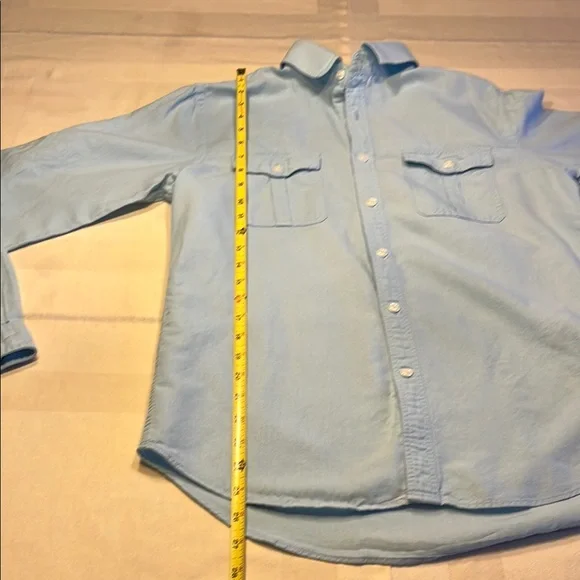 Express Men's  Light Blue Shirt Size Small - Picture 4 of 11